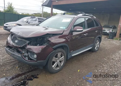 2013 Kia Sorento Ex V6 from USA, damaged, VIN 5XYKUDA29DG321636
